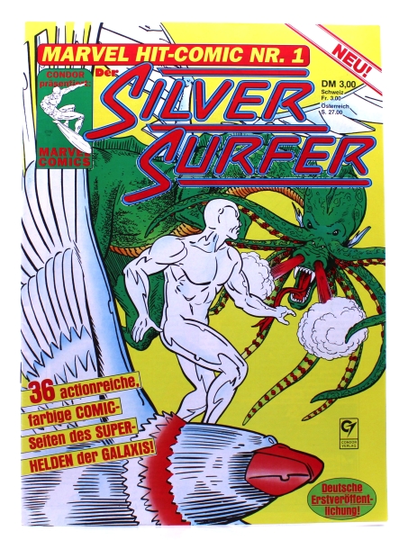 Marvel Hit-Comic Magazin Nr. 1: Silver Surfer "Gefangen!" von Condor